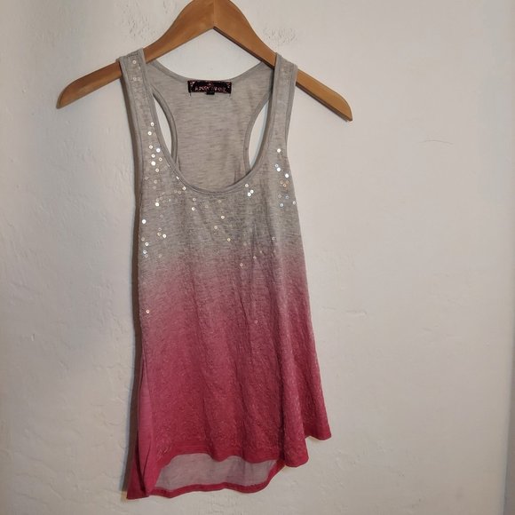 Almost Famous Sequined Tank Top - Picture 1 of 4